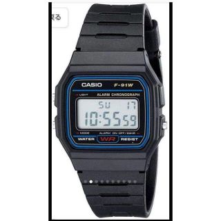 カシオ(CASIO)の新品未使用カシオcasio 腕時計 スタンダードデジタルウォッチ F-91W(腕時計(デジタル))