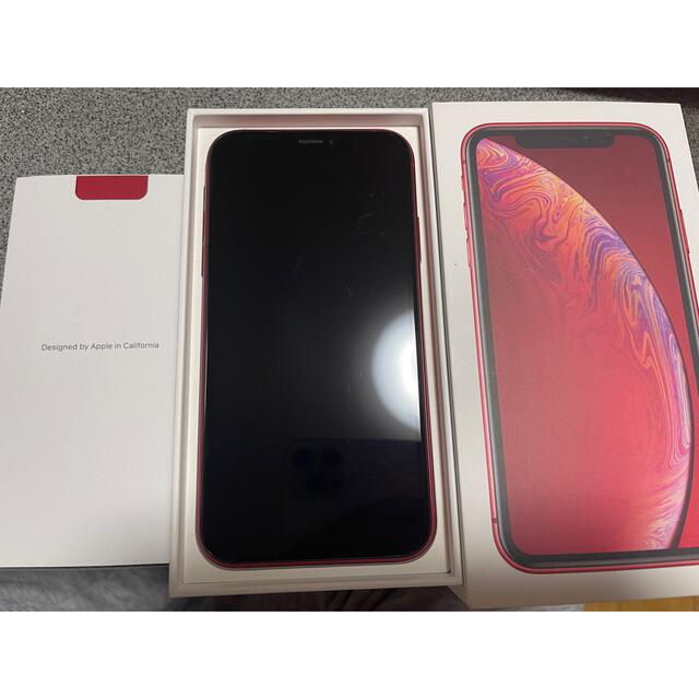 iPhone XR 64GB red simロック解除済