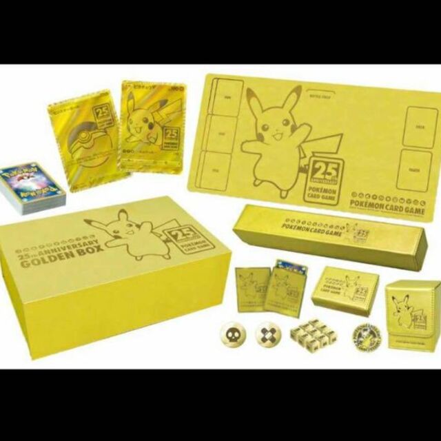 【人気商品】 ポケモンカード - ポケモン 25th BOX GOLDEN ANNIVERSARY Box/デッキ/パック