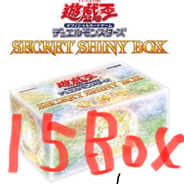 Box/デッキ/パック遊戯王SECRET SHINY BOX シークレットシャイニーボックス 15箱