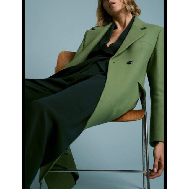 ZARA - ZARA ウールブレンド フィットコート ザラ 新品の通販 by ZARA - ZARA ウールブレンド フィットコート ザラ 新品の通販 by