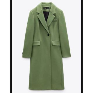 ザラ(ZARA)のZARA ウールブレンド　フィットコート　ザラ　新品(ロングコート)