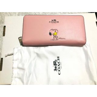 コーチ(COACH)の新品　コーチxスヌーピー　長財布(財布)