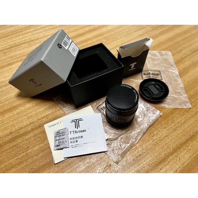 TTArtisan 50mm f/1.2 C (キヤノンEF-M)未使用品！