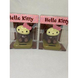 【新品未開封】ハローキティ チョコベア ソーラーギミック(ぬいぐるみ/人形)