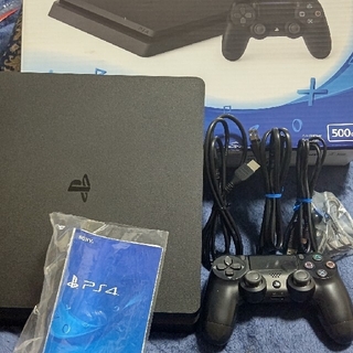 プレイステーション4(PlayStation4)のPS4 500GB CUH2200 ブラック(家庭用ゲーム機本体)