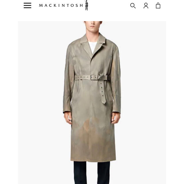 したトレン MACKINTOSH - 最終値18ss ALYX × Mackintosh コラボコート