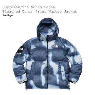 シュプリーム(Supreme)のSupreme the North Face Bleached Nuptse M(ダウンジャケット)