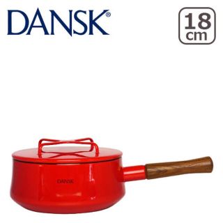 ダンスク(DANSK)のDANSK 片手鍋　チリレッド　新品未使用(鍋/フライパン)