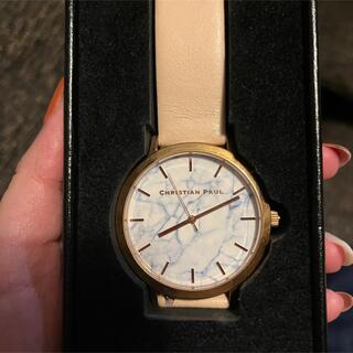 クリスチャンポー(CHRISTIAN PEAU)のクリスチャンポール　腕時計　ピンク　(腕時計)