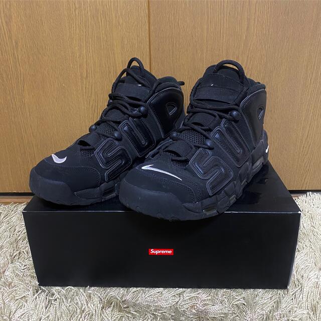 26cmUS8SUPREME NIKE AIR MORE UPTEMPO 26cm