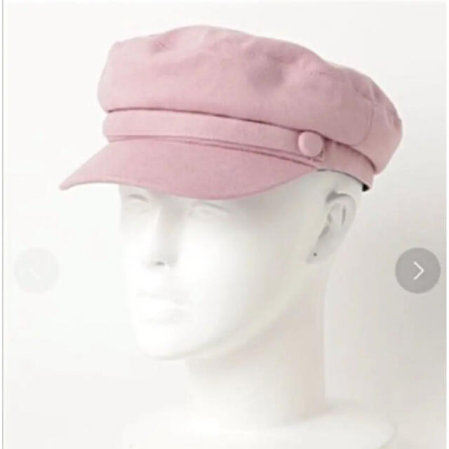 rienda(リエンダ)のrienda リエンダ　ピンク　キャスケット スエード　帽子　新作 レディースの帽子(キャスケット)の商品写真