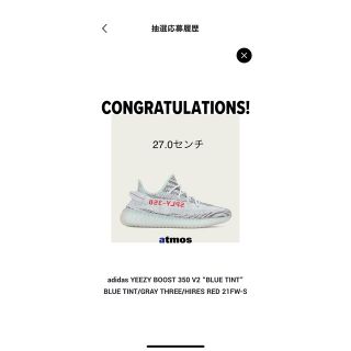 アディダス(adidas)の【新品】YEEZY BOOST 350 V2(スニーカー)