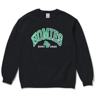 HOMIES black trainer green スウェット トレーナー L(スウェット)