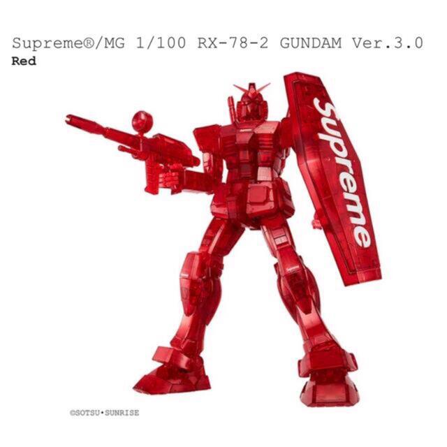 直送商品 MG Supreme - Supreme 1/100 ガンダム GUNDAM RX-78-2 模型/プラモデル