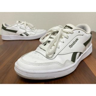 リーボック(Reebok)のリーボック Reebok ロイヤルテックレザースニーカー モスグリーン 23.5(スニーカー)