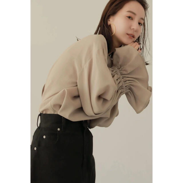 louren 【gather sleeve blouse】 - www.glycoala.com