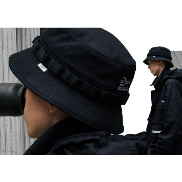 BLACK L 21AW WTAPS JUNGLE 02 / HAT / CO