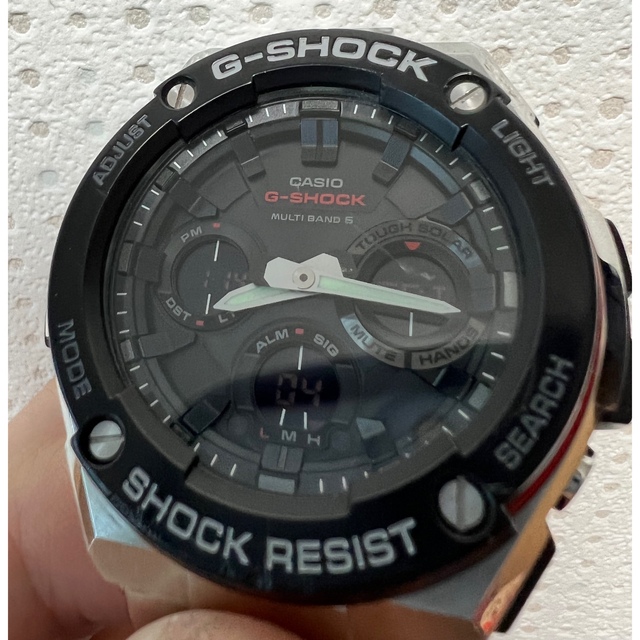 G-SHOCK(ジーショック)のCASIO g-shock G-STEEL GST-W100D-1A4JF メンズの時計(腕時計(アナログ))の商品写真