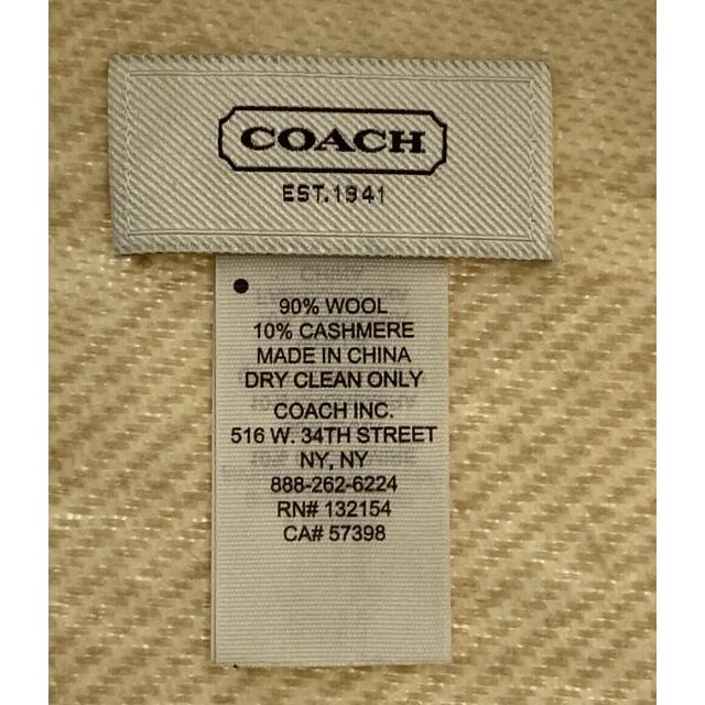 COACH(コーチ)のコーチ COACH マフラー  シグネチャー  レディース レディースのファッション小物(マフラー/ショール)の商品写真