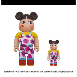 メディコムトイ(MEDICOM TOY)のBE＠RBRICK ペコちゃん ミルキー70周年デザイン 100％ & 400％(その他)