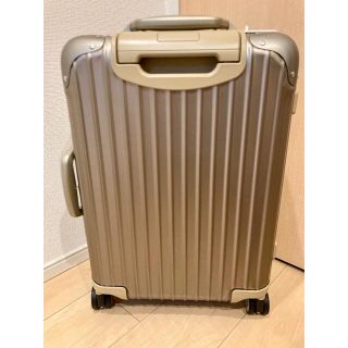 美品　リモワ　32L　トパーズチタニウム　機内持ち込み　2輪　キャリー　ゴールド