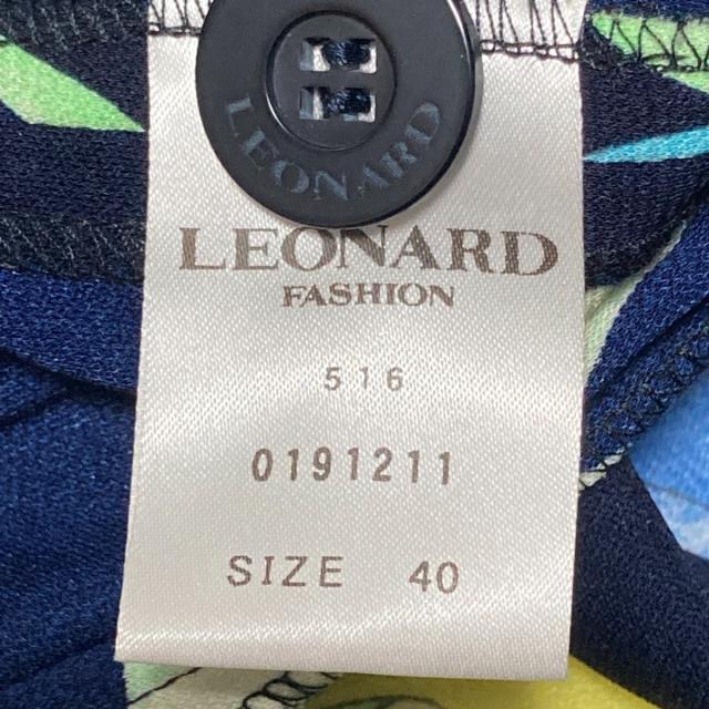 LEONARD(レオナール)のレオナール ジャケット サイズ40 M美品  - レディースのジャケット/アウター(その他)の商品写真