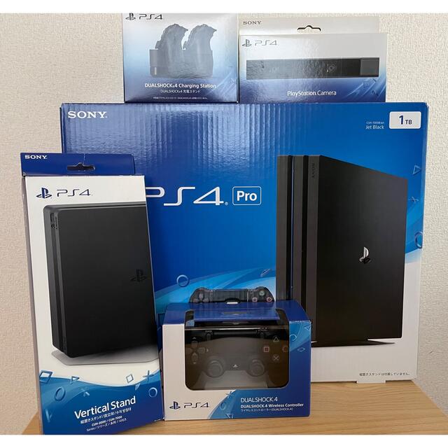 プレイステーション4proPlayStation4 Pro ジェットブラック 1TB 他