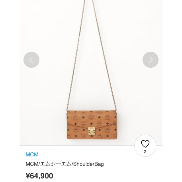 mcm  ショルダーバッグ