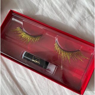 クリスチャンルブタン(Christian Louboutin)のルブタン　つけまつげ　ルビレオパード　パーティー　ゴールド(つけまつげ)