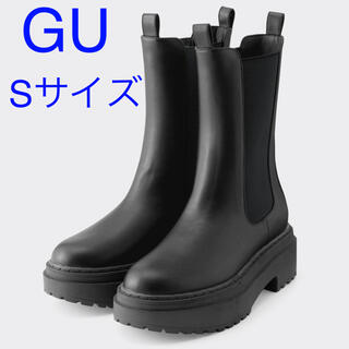 ジーユー(GU)のGU ボリュームソールサイドゴアブーツ Sサイズ(ブーツ)