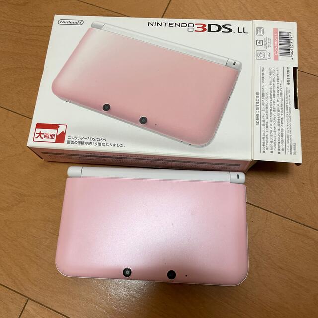 Nintendo 3DS  LL 本体ピンク/ホワイト