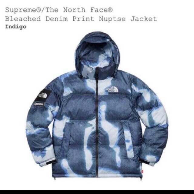 円高還元 North The L Supreme - Supreme Face Jacket Nuptse ダウン