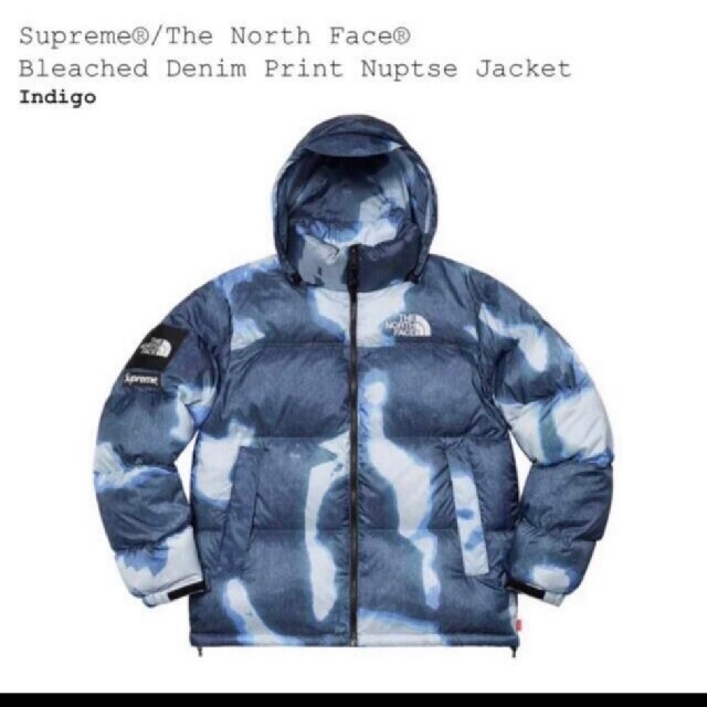 Supreme(シュプリーム)のＬ　Supreme The North Face Nuptse Jacket メンズのジャケット/アウター(ダウンジャケット)の商品写真