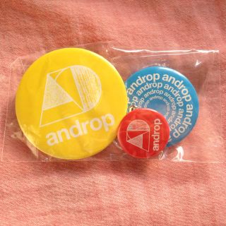 androp 缶バッヂ3点セット(ミュージシャン)