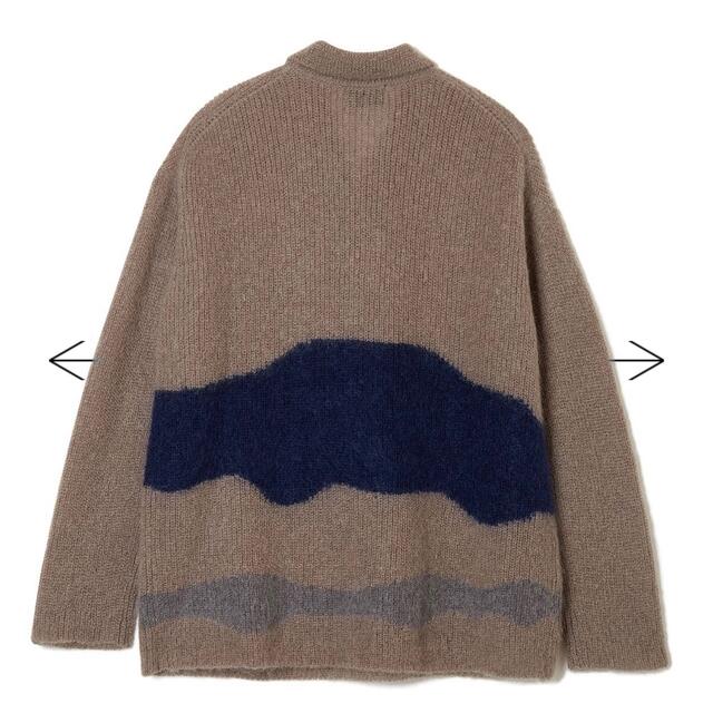 soduk drawing knit brown レディースのトップス(ニット/セーター)の商品写真