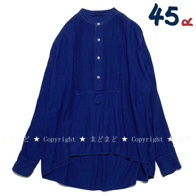 シャツ/ブラウス(七分/長袖) 45R ピンタックのブラウス