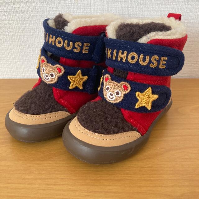 mikihouse(ミキハウス)のミキハウス　ブーツ　１３cm キッズ/ベビー/マタニティのベビー靴/シューズ(~14cm)(ブーツ)の商品写真