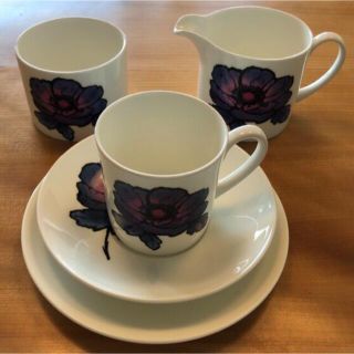 ウェッジウッド(WEDGWOOD)のSusie Cooper ビンテージ ティーセット(陶芸)