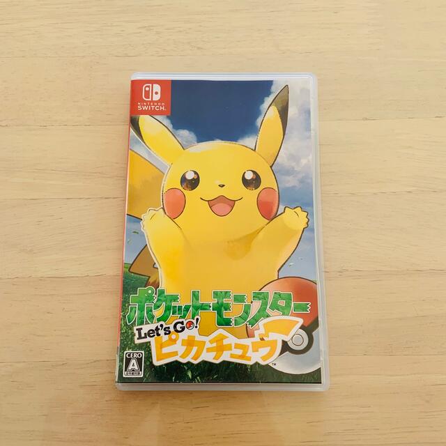 ポケモン(ポケモン)の「ポケットモンスター Let’s Go！ ピカチュウ Switch」 エンタメ/ホビーのゲームソフト/ゲーム機本体(家庭用ゲームソフト)の商品写真