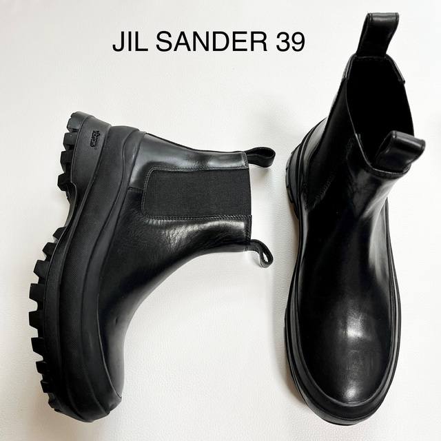 ☆安心の定価販売☆】 Jil S - 希少!ジルサンダー ビブラム 黒