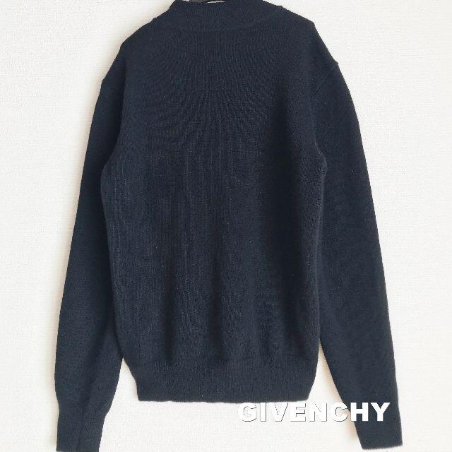 GIVENCHY】ジバンシィー カシミヤ混 ジップニット LOVE ニット GIVENCHY】ジバンシィー カシミヤ混 ジップニット LOVE ニット