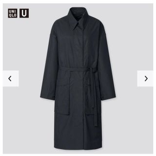 ユニクロ(UNIQLO)のユニクロ　コットンロングコート　gu H&M ZARA スタンカラー　beams(ロングコート)