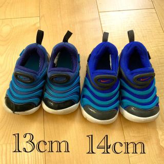 ナイキ(NIKE)のあにすけさん専用　NIKE ダイナモフリー　13cm 14cm(スリッポン)