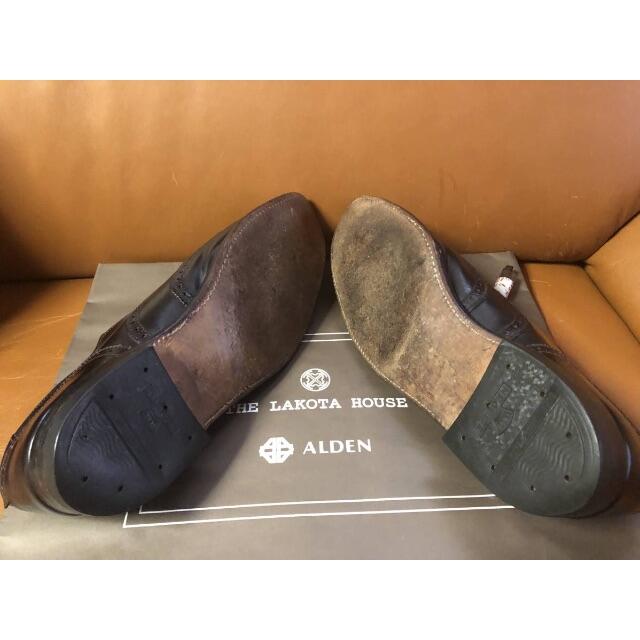 Alden(オールデン)のオールデン☆ブルックスブラザーズ別注☆コードヴァン☆ウィングチップ☆US10D メンズの靴/シューズ(スリッポン/モカシン)の商品写真