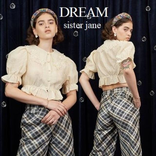 【即納&大特価】  DREAM Sister ブラウス フリル Jane シャツ+ブラウス(半袖+袖なし)