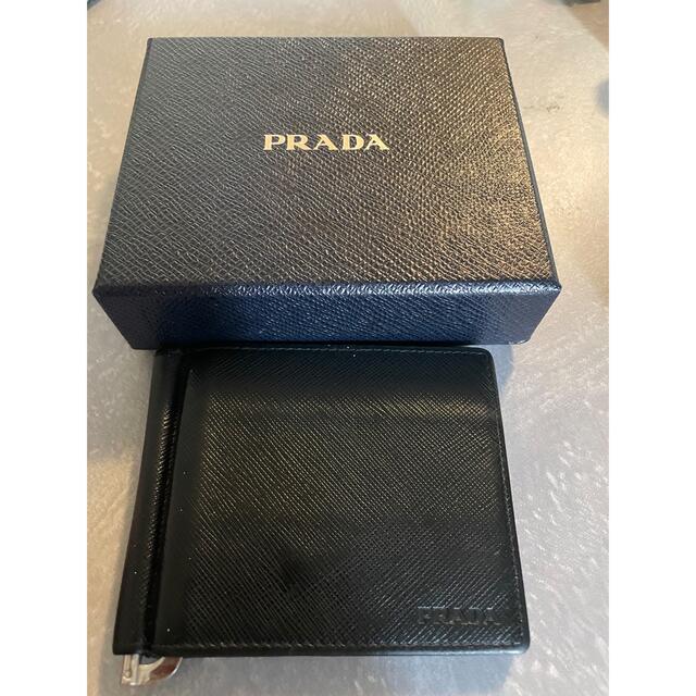 お買い得モデル PRADA - (美品］プラダ マネークリップ マネークリップ