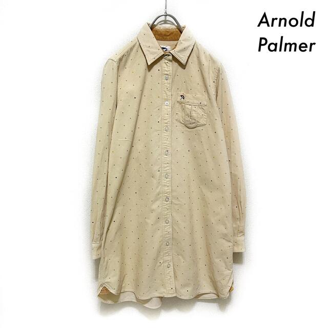 Arnold Palmer Arnold Palmer アーノルドパーマー ドット柄 長袖シャツワンピースの通販 By ゆくたすselection アーノルドパーマーならラクマ