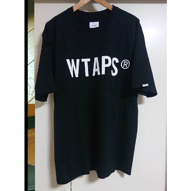 WTAPS/ダブルタップス/プリントTEE/サイズ表記X03/L/黒/ブラック