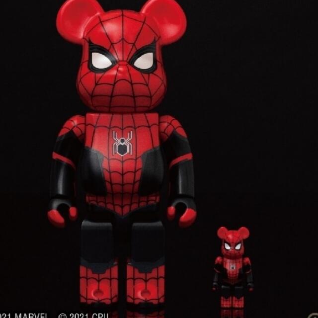 BE@RBRICK スパイダーマン　セブンネット　100% & 400%ハンドメイド